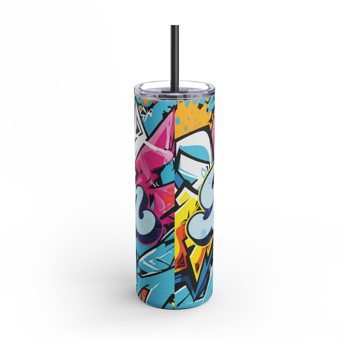 Graffiti Skinny Matte Tumbler - 20oz