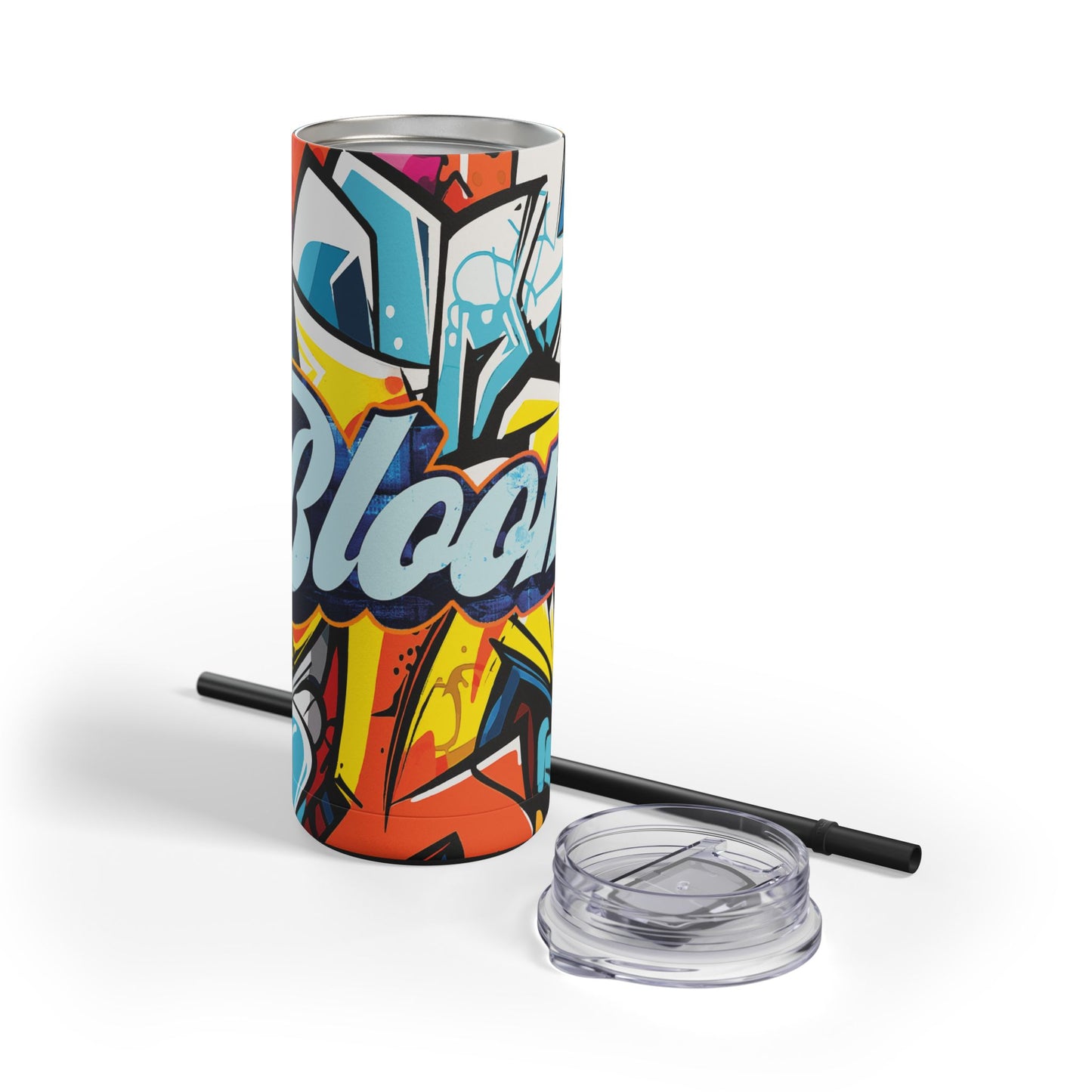 Graffiti Skinny Matte Tumbler - 20oz