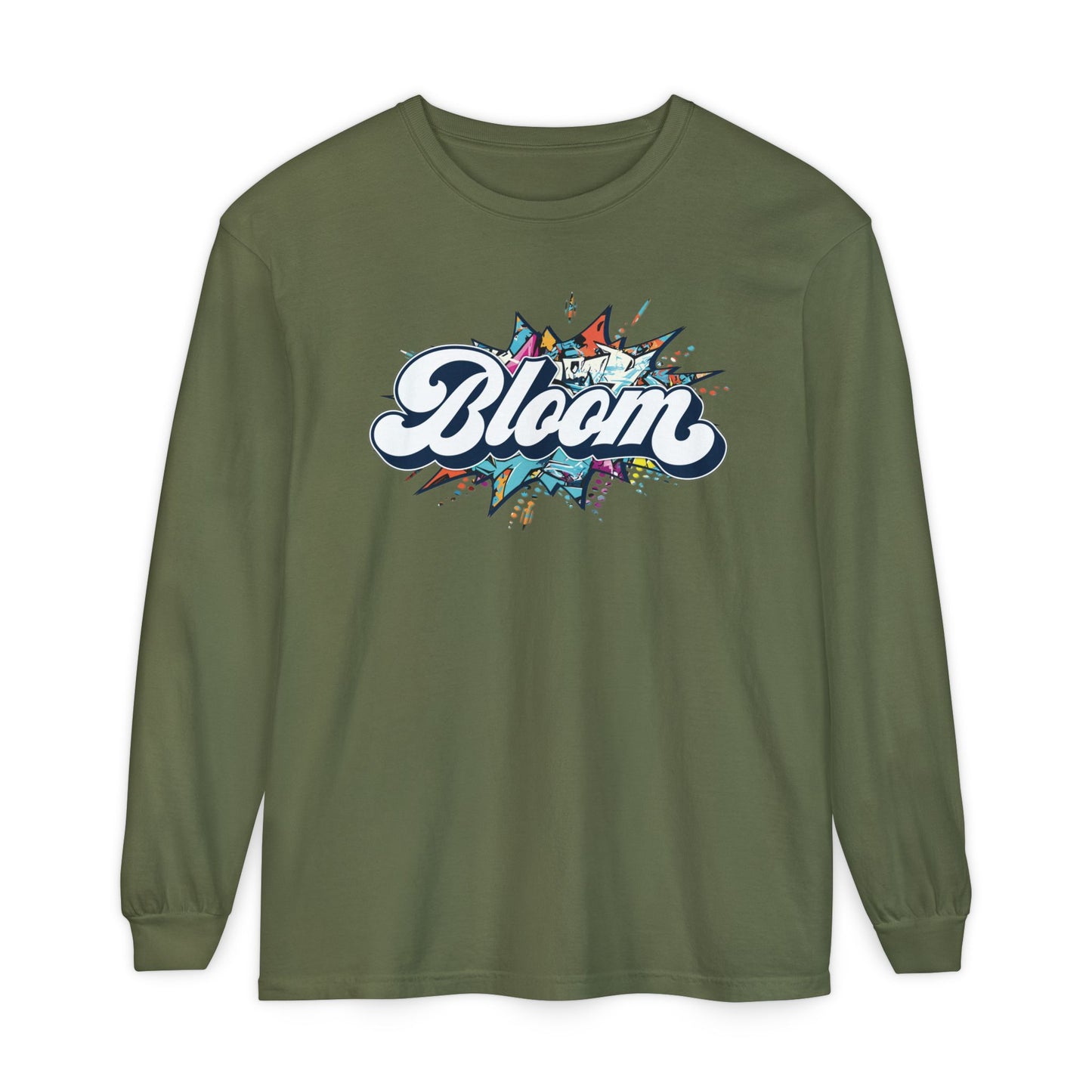 Bloom Splatter Long Sleeve T-Shirt