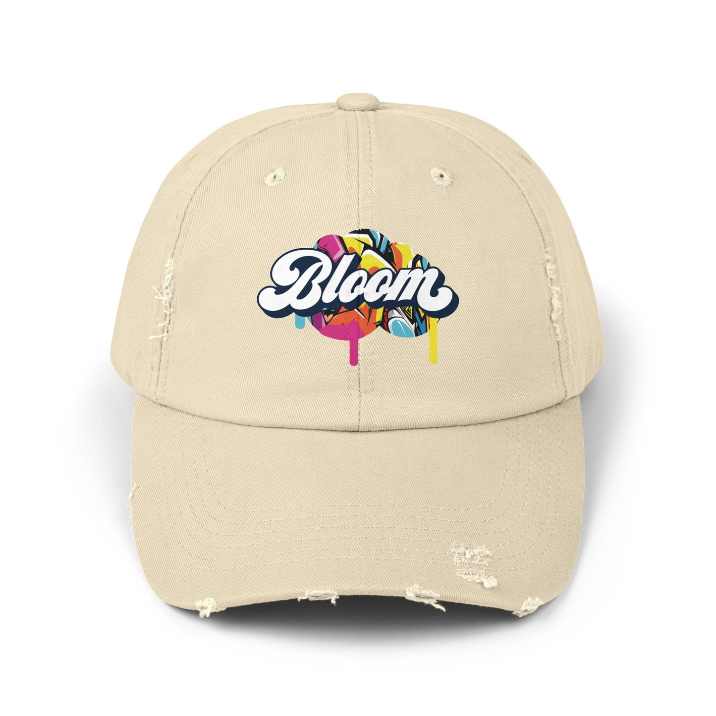 Bloom Drip Distressed Cap
