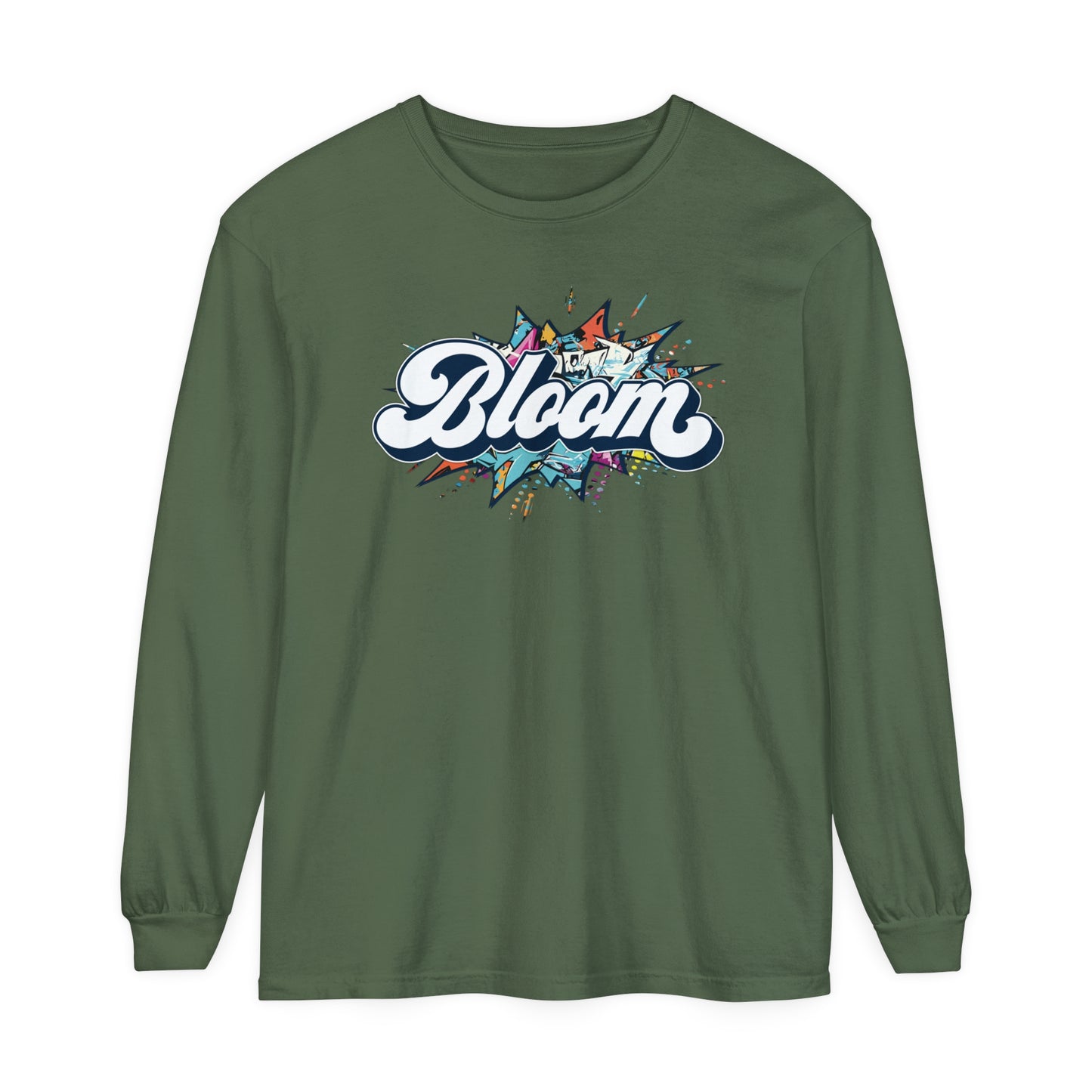 Bloom Splatter Long Sleeve T-Shirt