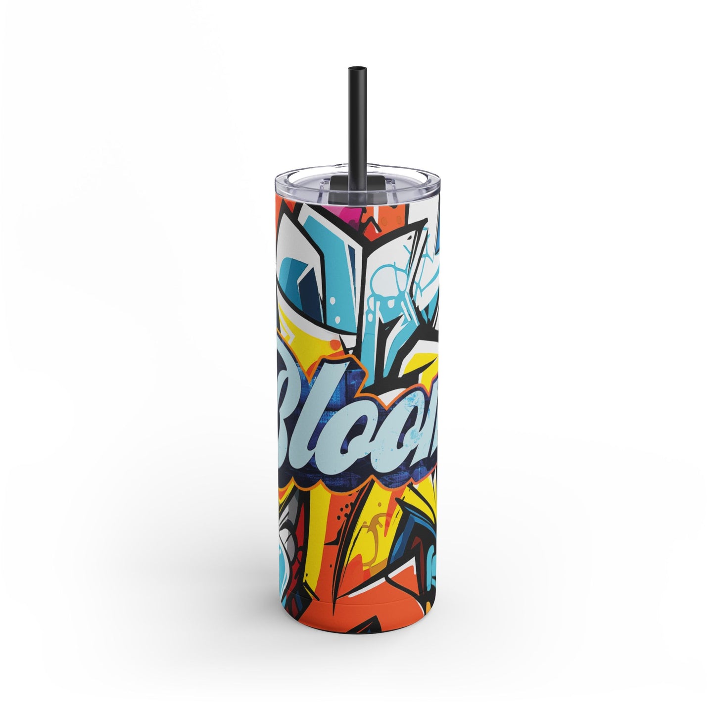 Graffiti Skinny Matte Tumbler - 20oz