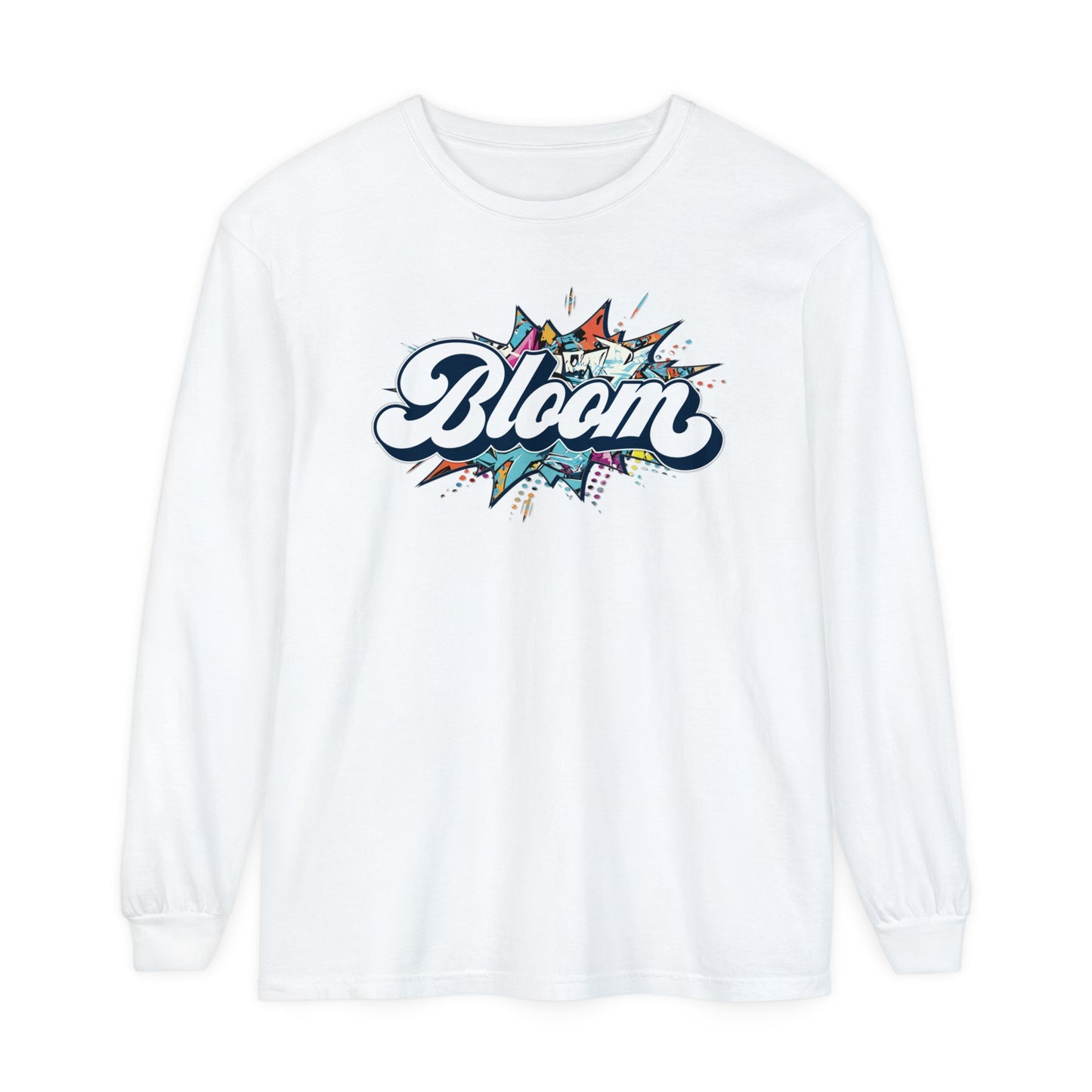 Bloom Splatter Long Sleeve T-Shirt