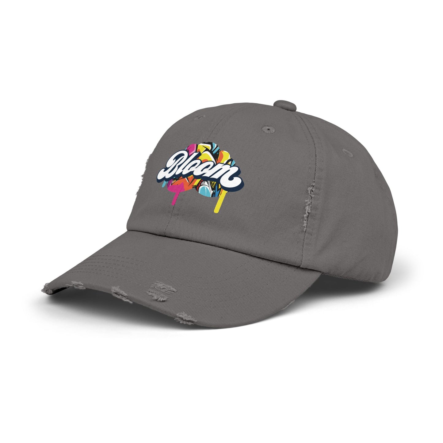 Bloom Drip Distressed Cap