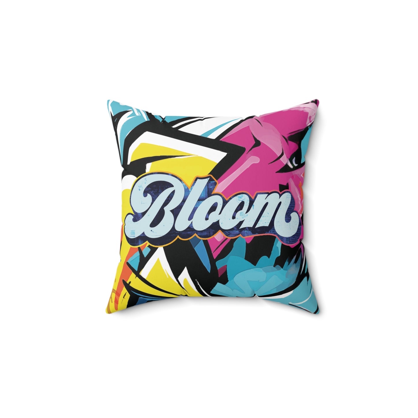 Grunge Graffiti Pillow