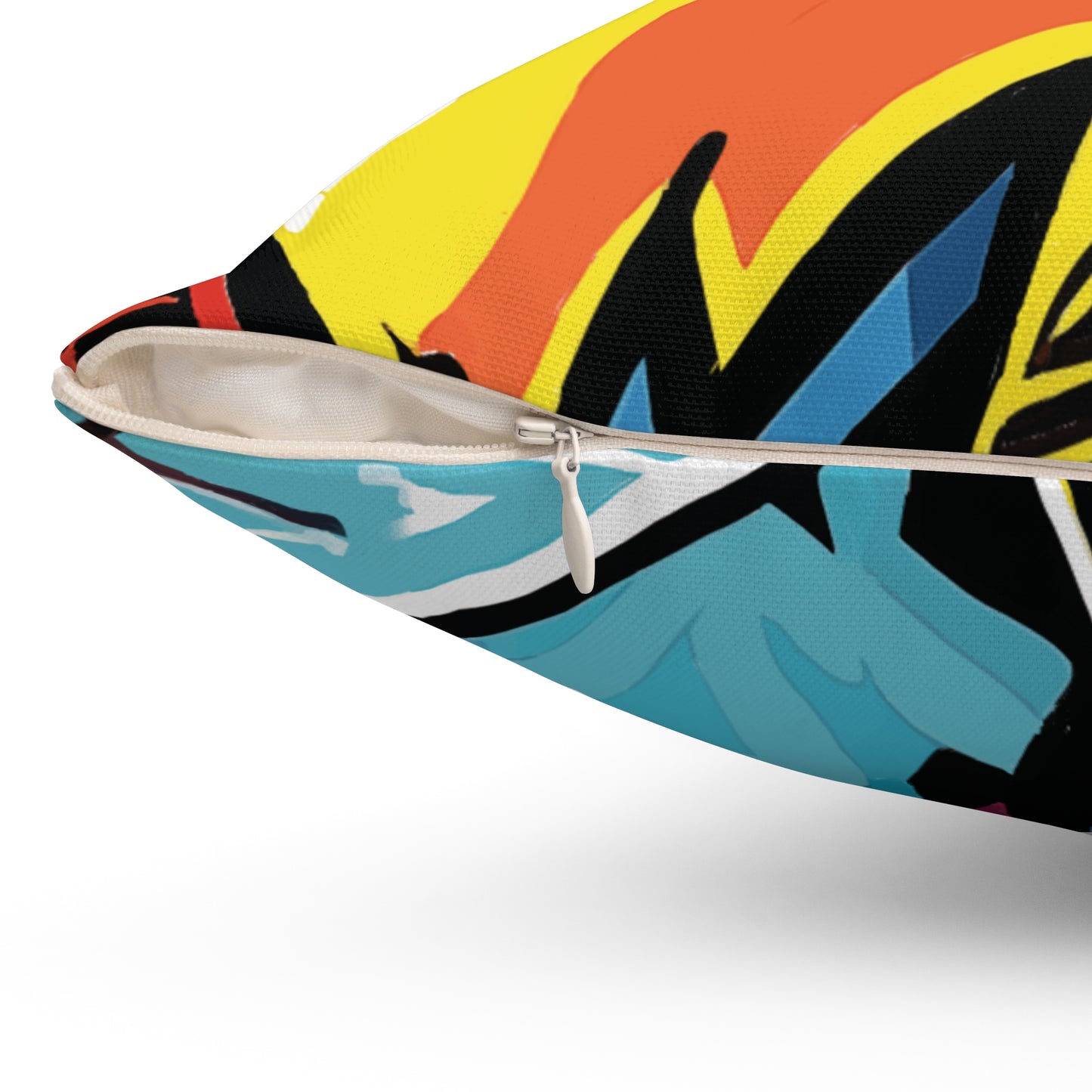 Grunge Graffiti Pillow