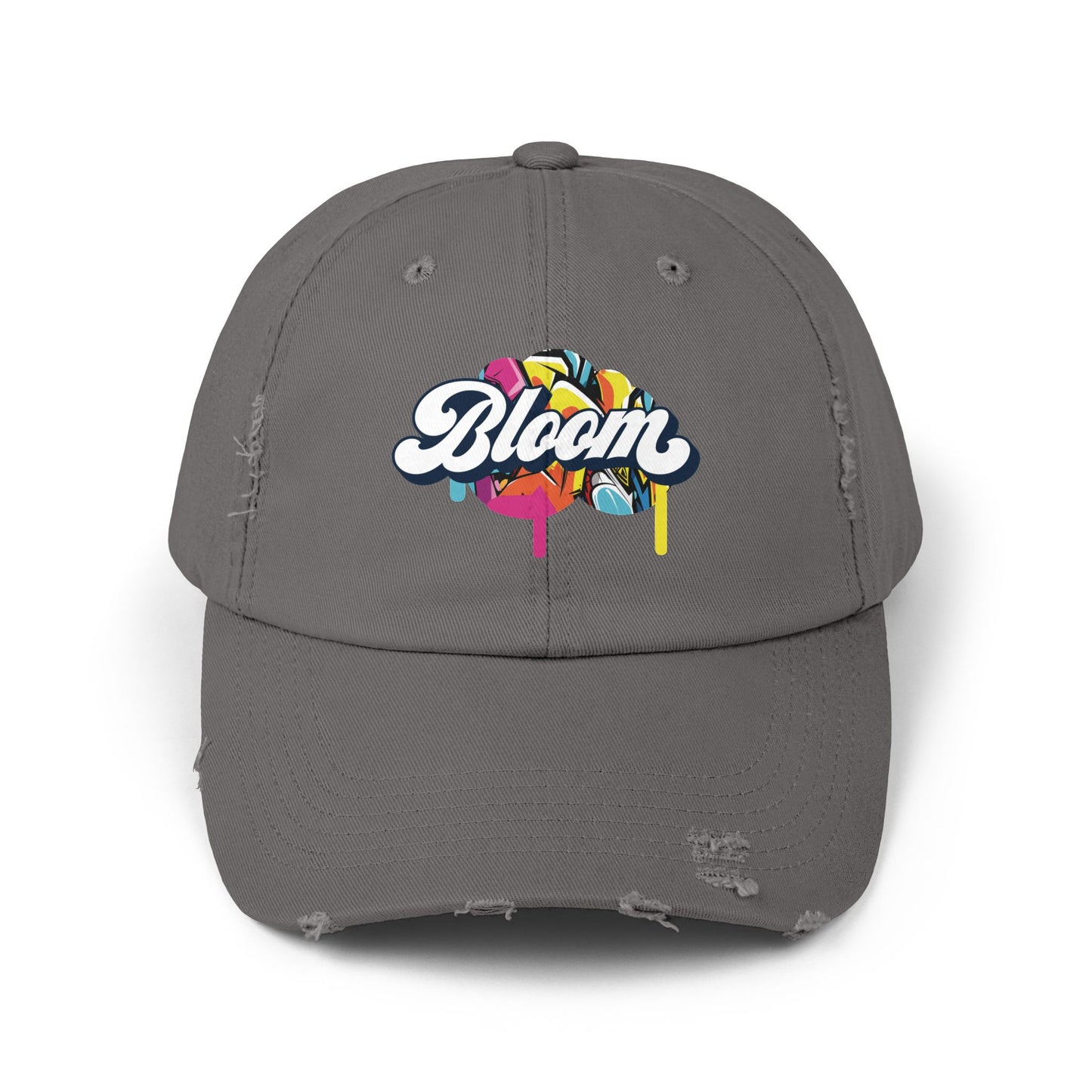 Bloom Drip Distressed Cap