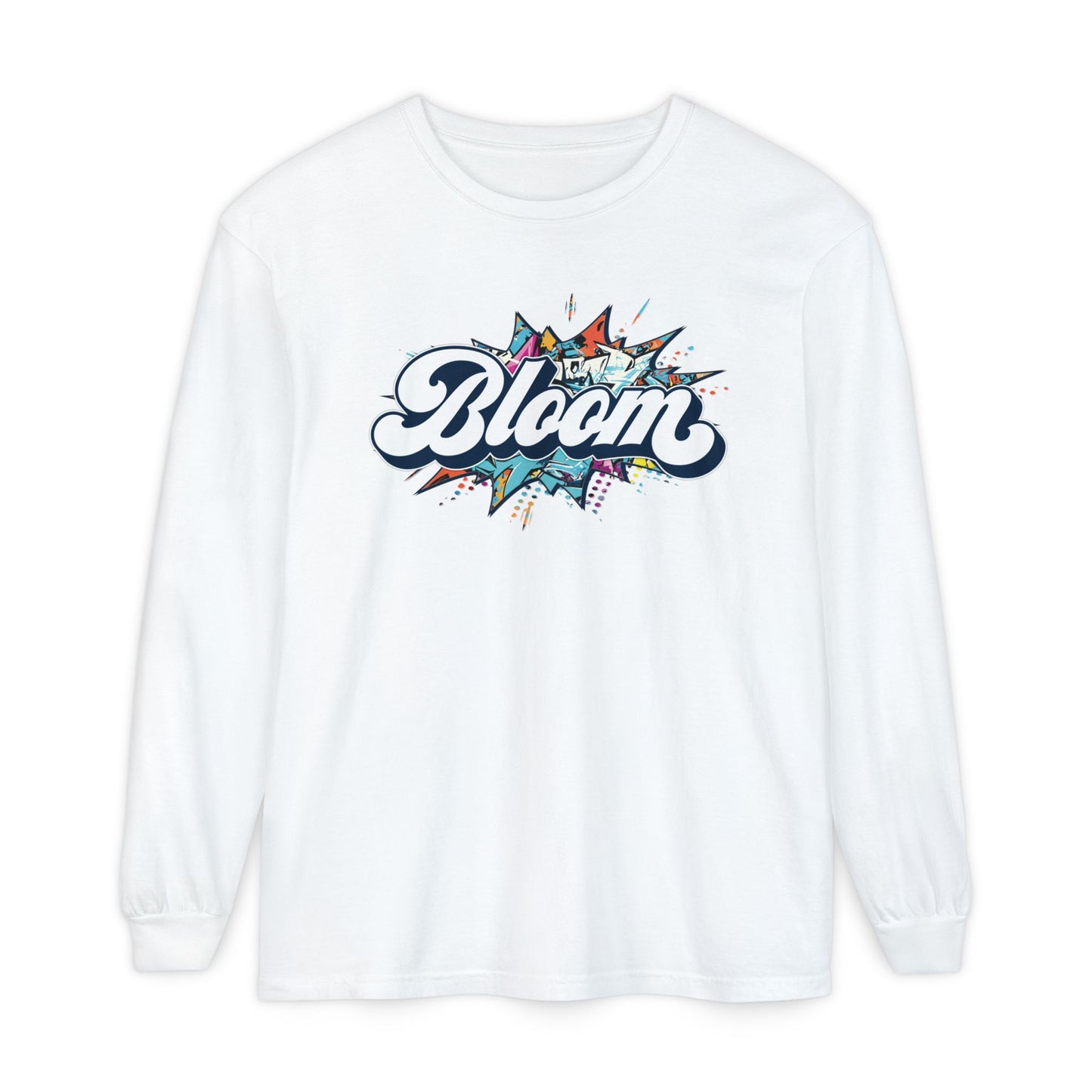 Bloom Splatter Long Sleeve T-Shirt