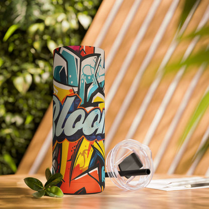 Graffiti Skinny Matte Tumbler - 20oz