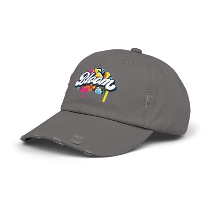 Bloom Drip Distressed Cap
