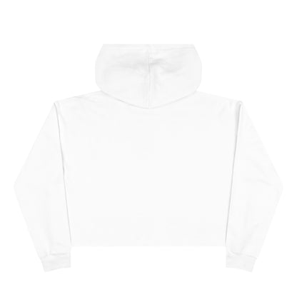 Graffiti Crop Hoodie for Women