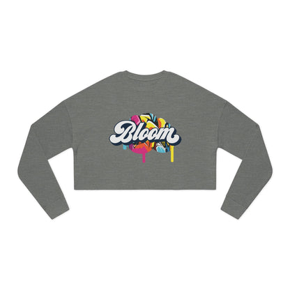 Bloom Drip Cropped Sweatshirt